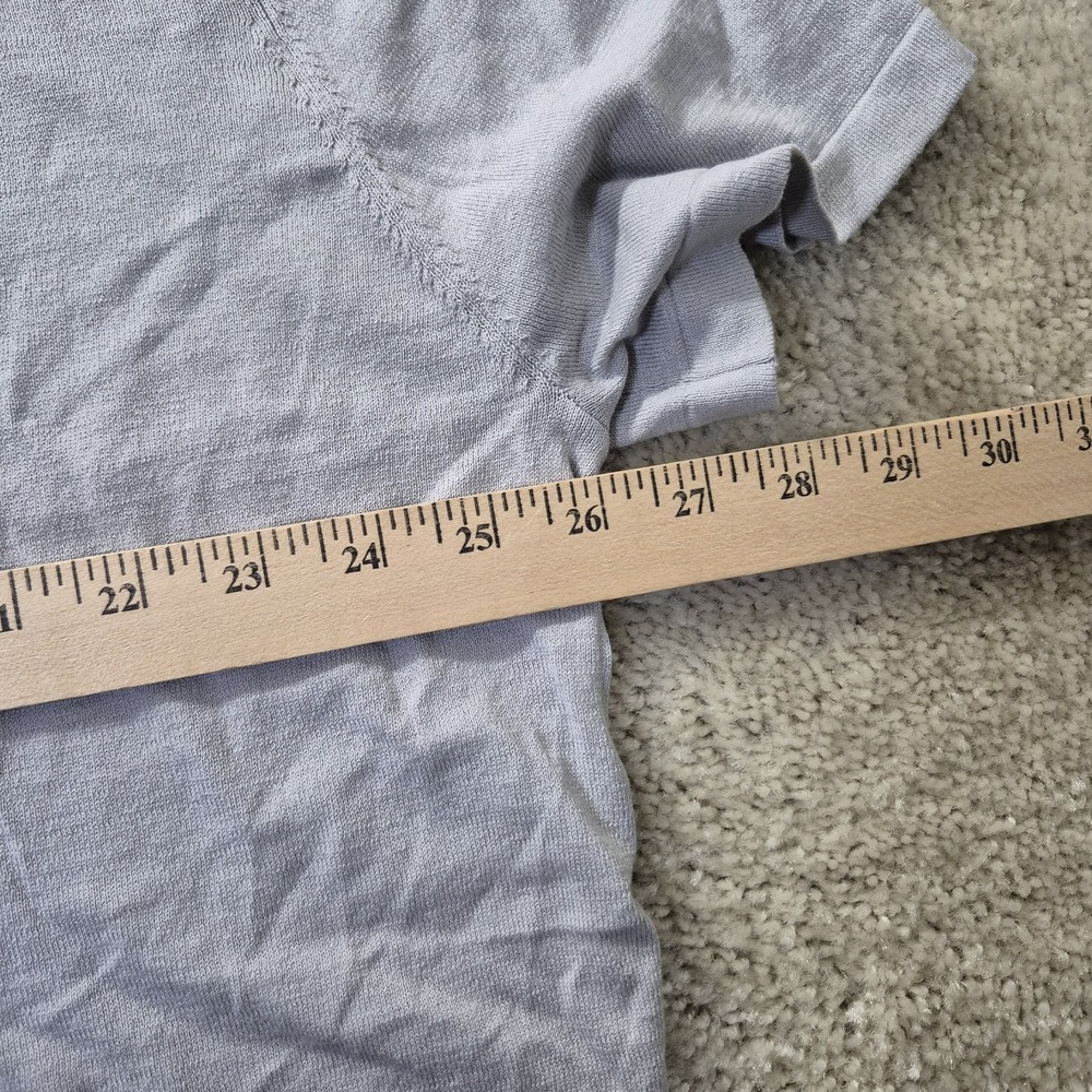 Collars & Co Cotton Silk T Shirt Mens 3XL Gray Comfort Knit Luxury Stretch New - Picture 7 of 9